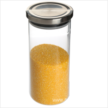 Luxus Airless High Kerzengläser mit Stahldeckel